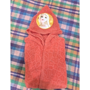 حوله تن پوش کودک مدل پرنسس سایز 100