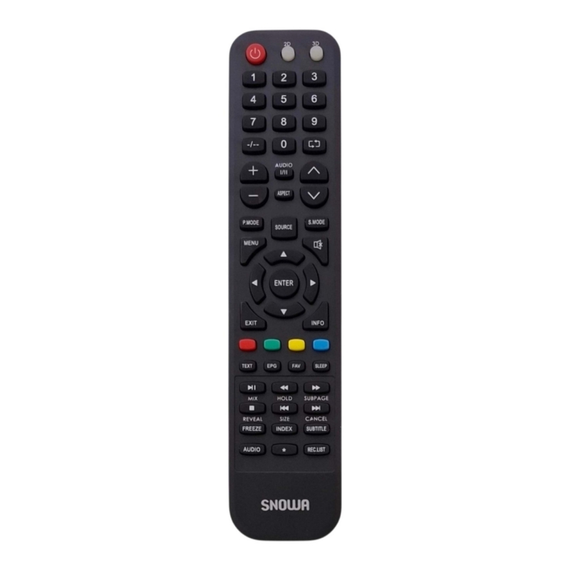 کنترل تلویزیون اسنوا مدل 2D-3D 