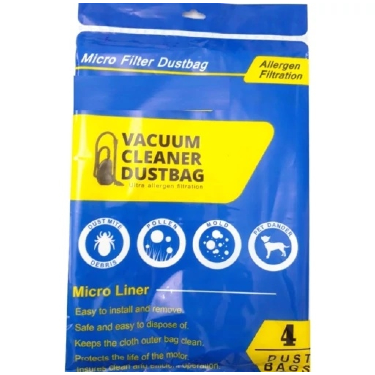 کیسه پارچه ای جاروبرقی نانیوا 4 عددی 
