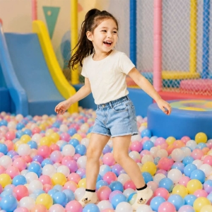 جوراب مچی بچگانه مدل HAPPY بسته 6 عددی