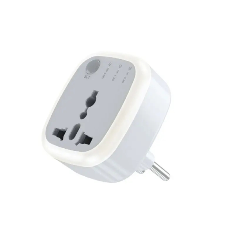 مبدل برق هوشمند تایمر دار گرین لاین مدل Green Lion UNIVERSAL CONVERSION PLUG
