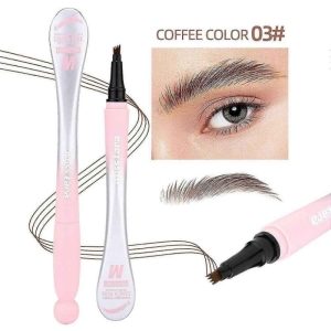ماژیک هاشور ابرو میس لارا مدل CANETA کد 03 قهوه ای نسکافه ای