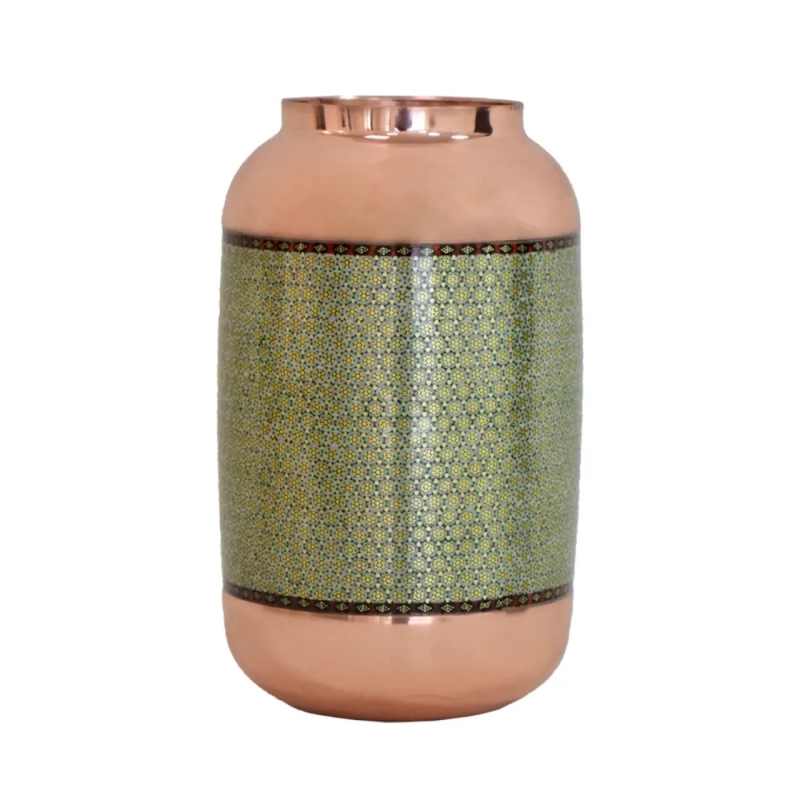 گلدان استوانه‌ای بزرگ کد k361 