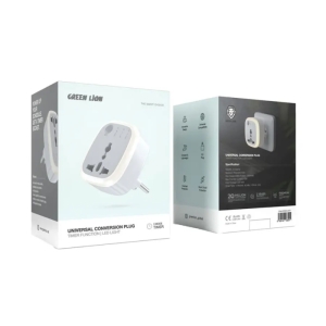 مبدل برق هوشمند تایمر دار گرین لاین مدل Green Lion UNIVERSAL CONVERSION PLUG