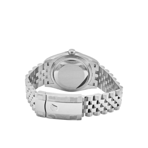 ساعت مردانه رولکس 41mm DateJust کوارتز نقره ای صفحه مشکی