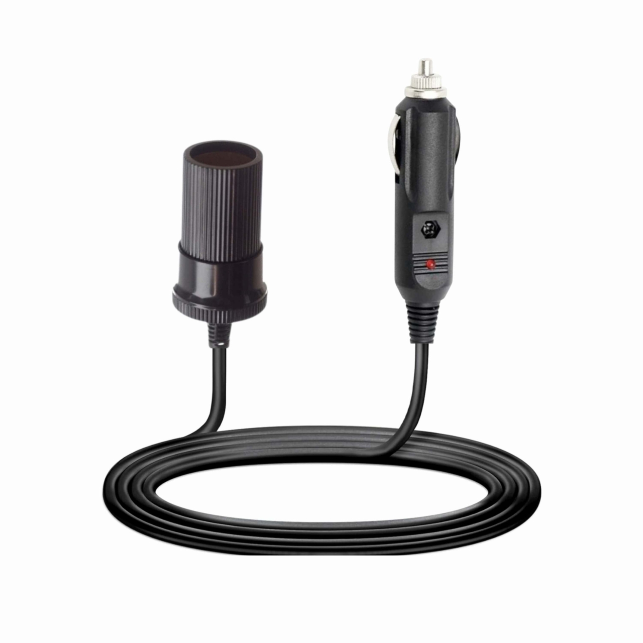 کابل افزایش فندکی خودرو 12 و 24 ولت مدل CLM-12/24V طول 4.5 متر