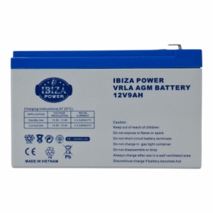 باتری UPS ایبیزا 12 ولت 9 آمپر مدل IB-12V9AH