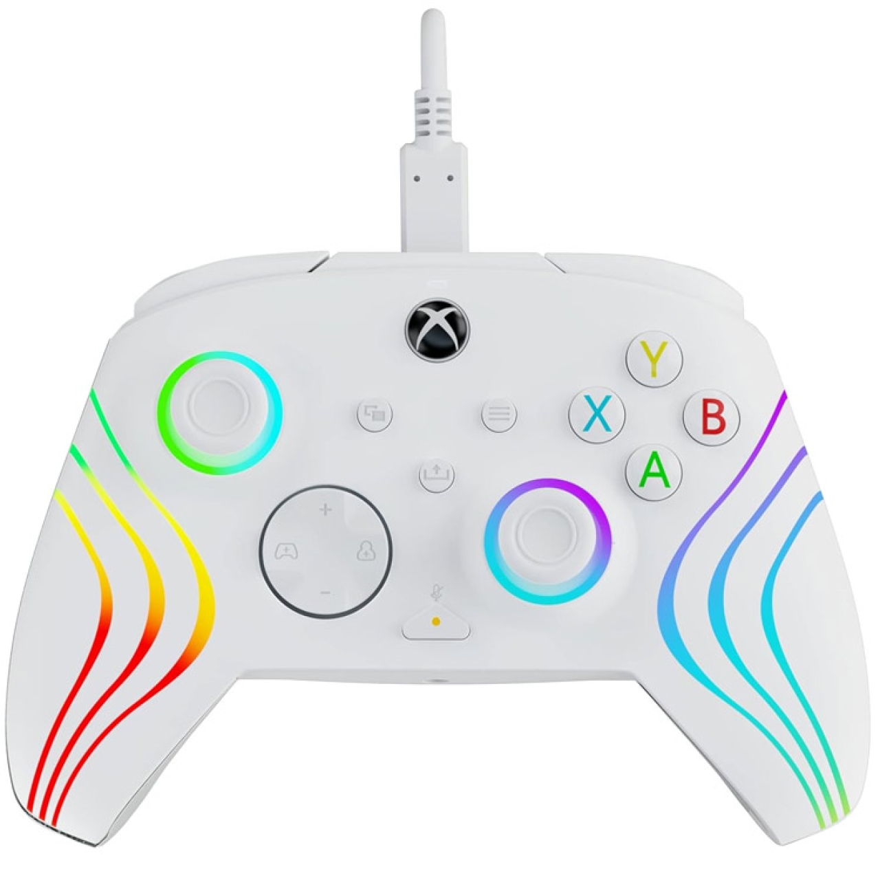 دسته بازی ایکس باکس PDP RGB مدل Afterglow Wave White