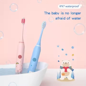 مسواک شارژی کودک ویبره ای با طرح های کارتونی مدل Kids electric toothbrush DY-332