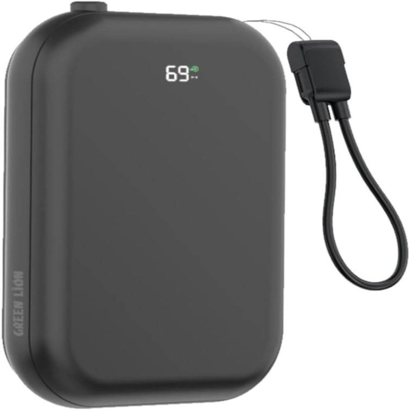 پاوربانک گرین لاین مدل 3IN1 MAGSAFE ظرفیت ۱۰ هزار میلی آمپر ساعت