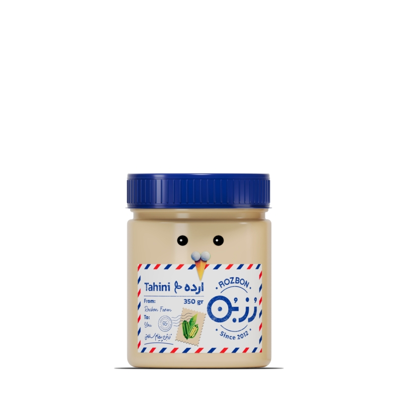 ارده رُزبُن قوطی 350 گرمی