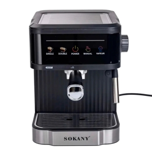 اسپرسوساز سوکانی مدل SK-04025 با فشار بخار 20 بار و مخزن 1.8 لیتری 