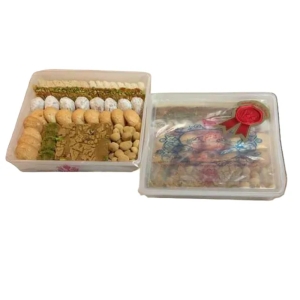 مخلوط جعبه پلاستیکی حاج خلیفه رهبر 840 گرمی