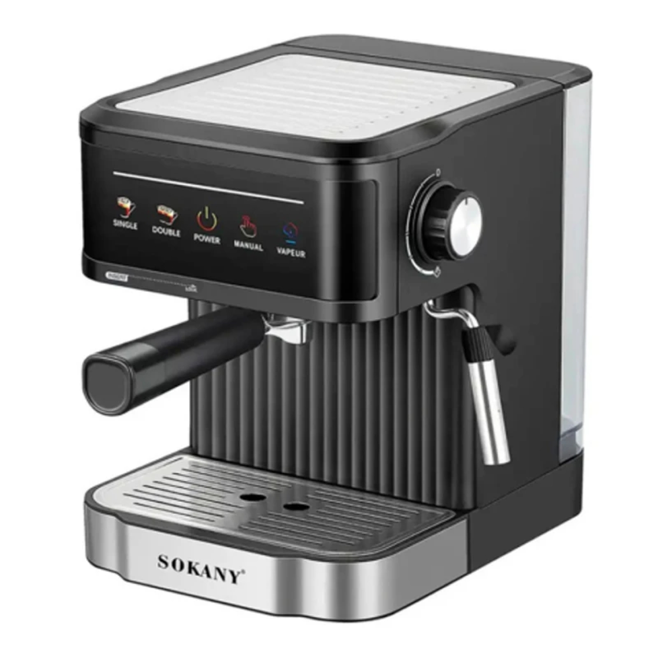 اسپرسوساز سوکانی مدل SK-04025 با فشار بخار 20 بار و مخزن 1.8 لیتری 