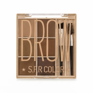 پالت سایه ابرو اس اف آر مدل BROWS کد 02