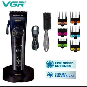 ماشین اصلاح وی جی آر مدل V199 با تیغه سرامیک