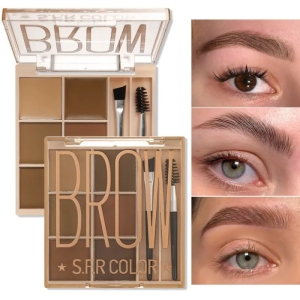 پالت سایه ابرو اس اف آر مدل BROWS کد 02