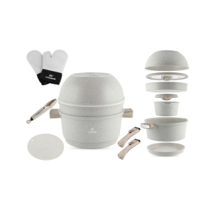 سرویس قابلمه 13 پارچ لایف اسمایل مدل EGG-13SET