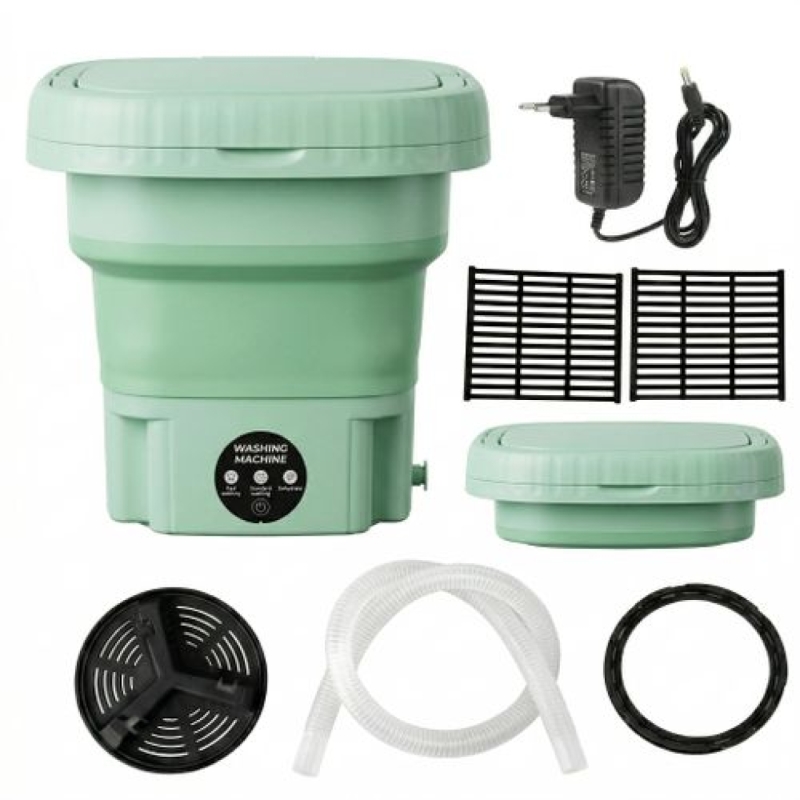 مینی ماشین لباسشویی تاشو 12 لیتری مدل Portable Folding Washing Machine 12L