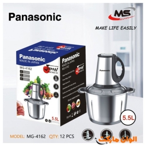 خردکن کاسه استیل پاناسونیک- ظرفیت 5/5 لیتری- قدرت 3800W - مدل 4162