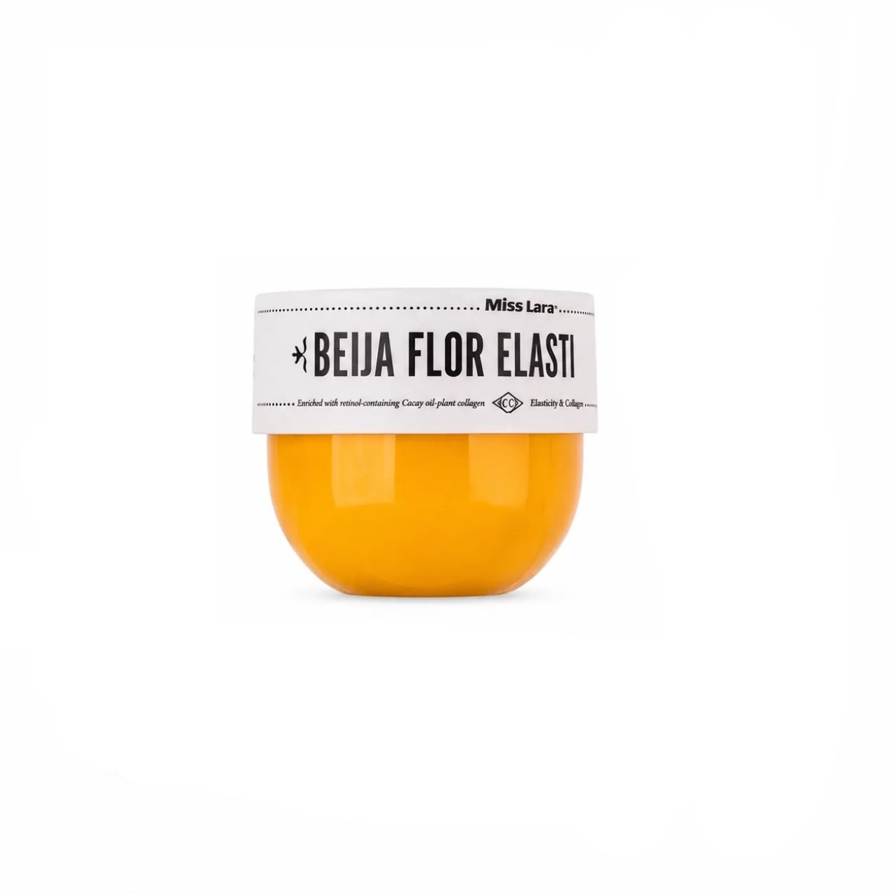 لوسیون بدن میس لارا مدل BEIJA FLOR رنگ زرد
