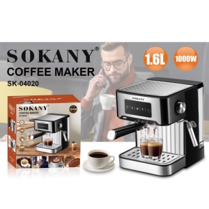 اسپرسوساز سوکانی مدل SK-04020 با مخزن 1.6 لیتری و توان 1000 وات 