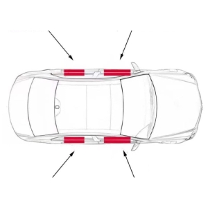 پارکابی ام وی ام x55 پرو مدل چرمی متن استیل ضدآب