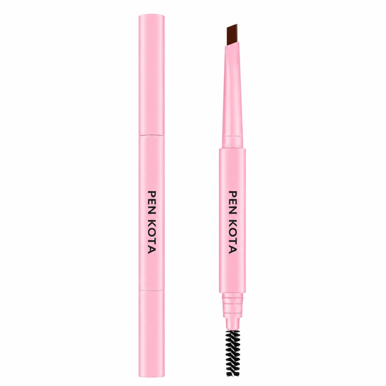مداد ابرو پن کوتا مدل Double-Ended Blade قهوه ای تیره-02