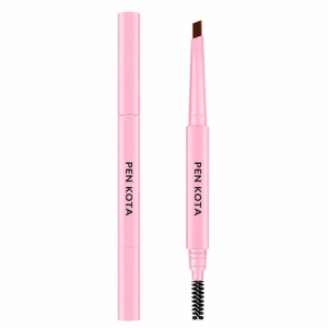 مداد ابرو پن کوتا مدل Double-Ended Blade قهوه ای تیره-02