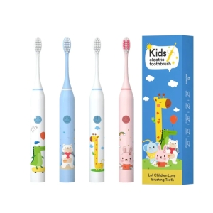 مسواک شارژی کودک ویبره ای با طرح های کارتونی مدل Kids electric toothbrush DY-332