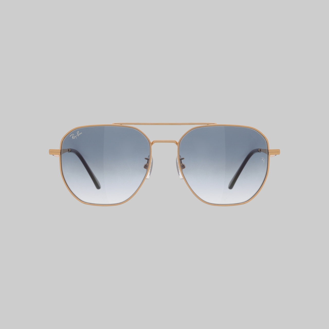 عینک آفتابی خلبانی (Aviator) ری بن مدل RB3724D-001-32