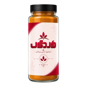 زردچوبه وردگل حجم 90 گرم