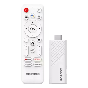 اندروید باکس پورودو Porodo مدل PDH313WH با پخش 4K 2+16GB