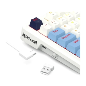 کیبورد بی سیم مکانیکال گیمینگ ردراگون مدل Antonium K728 WBB PRO RGB