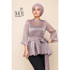 شومیز مجلسی مدل پدیده رنگ یاسی کد 1871 برند SET