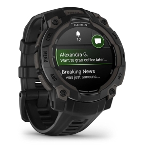 ساعت هوشمند 45 میلیمتری گارمین مدل Instinct 3 Amoled با بند سیلیکونی