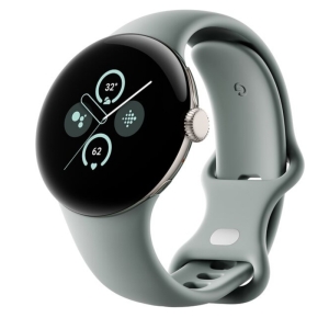 ساعت هوشمند 41 میلی‌متری گوگل مدل Pixel Watch 2 با بند سیلیکونی