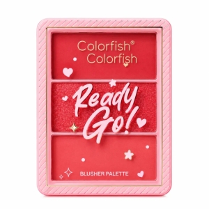 پالت رژگونه کالرفیش مدل Ready Go شماره 01