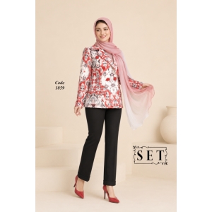 کت و شلوار مدل مهدیس طرح کهن نقش کد 1859 برند SET