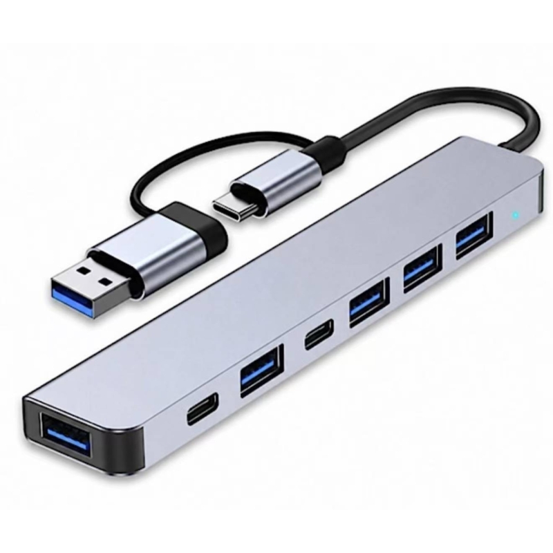 هاب 7 پورت USB3.0 و USB-C هارمن مدل 7in1