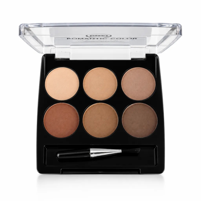 پالت سایه ابرو رومانتیک کالر مدل EYEBROW KIT کد A