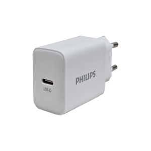 شارژر دیواری 30 وات  فیلیپس مدل DLP5312 به همراه کابل تبدیل USB-C