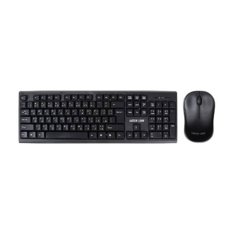 کیبورد و ماوس بی سیم گرین لاین مدل GNWS24GKEYMBK