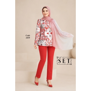 کت و شلوار مدل مهدیس طرح کهن نقش کد 1859 برند SET