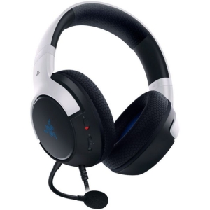 هدست گیمینگ ریزر مدل RAZER KAIRA X PS5 با سیم، جک 3.5 میلیمتری، درایور 50 میلیمتری TriForce و میکروفون HyperClear Cardioid