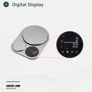 ترازو آشپزخانه گرین لاین مدل Green Lion Dual Kitchen Scale GL-SL1