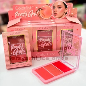 پالت رژگونه کالرفیش مدل Ready Go شماره 01