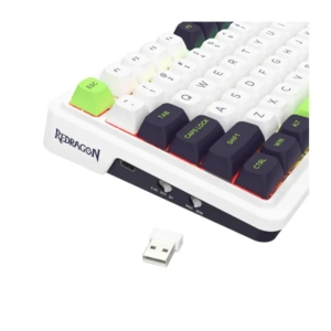 کیبورد بی سیم/باسیم مکانیکال گیمینگ ردراگون مدل EISA MAX K686 WBG
