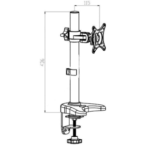 پایه رومیزی مانیتور LCDARM مدل LD-410 