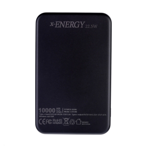 پاوربانک بی‌سیم 15 وات ایکس انرژی مدل X-814M 22.5W ظرفیت 10000 میلی آمپر ساعت